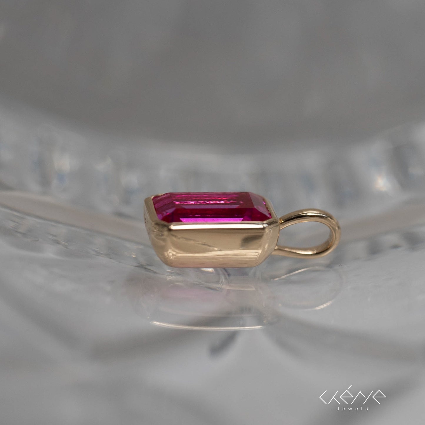 Lab Grown Collection - Lollipop Charms with Gemstones