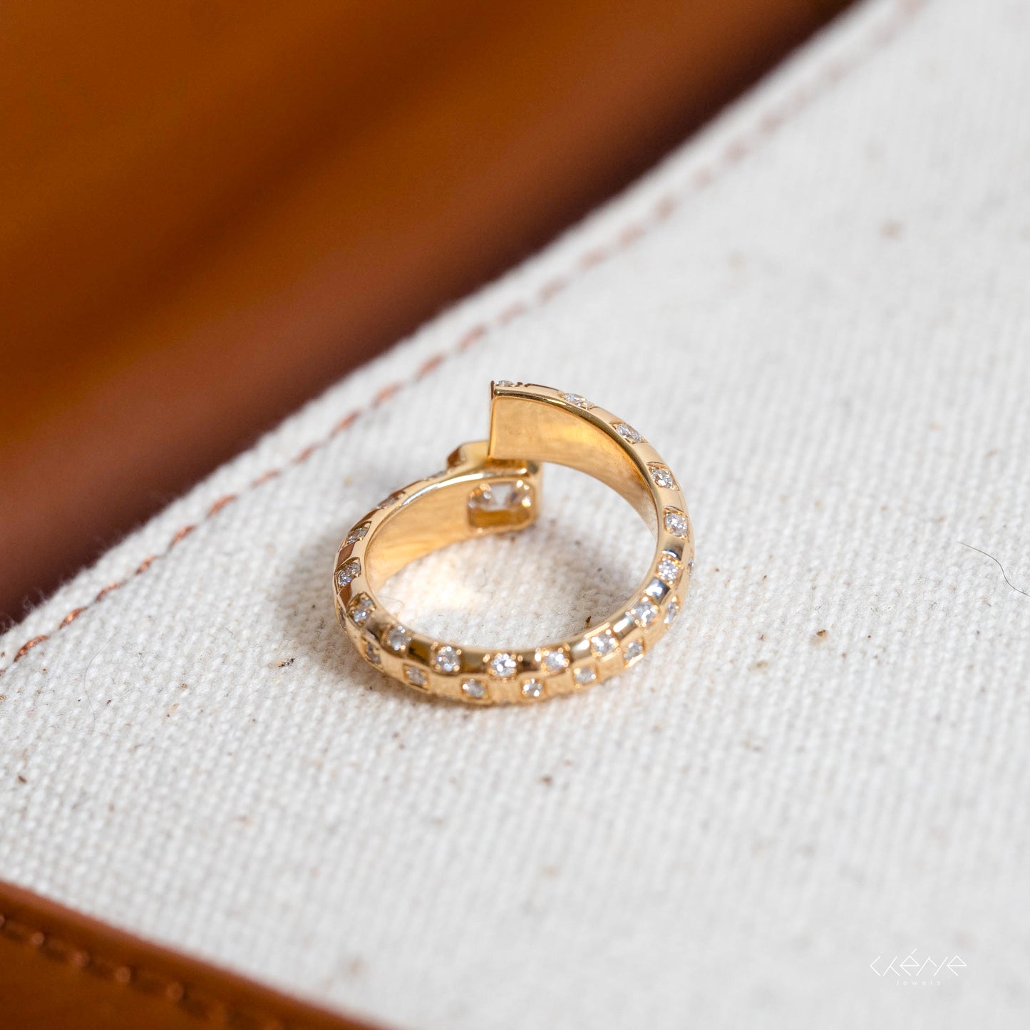 Lab Diamond Collection - Asscher Cut Chess Ring