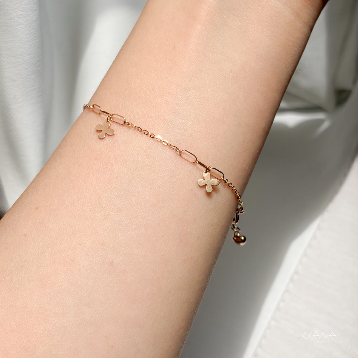 Butterflies Bracelet 18K Gold