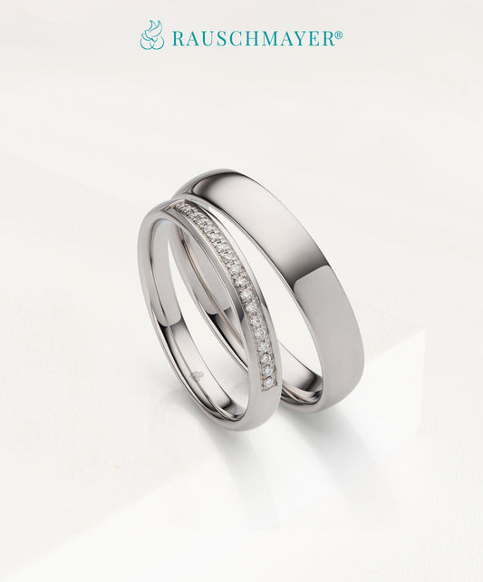Rauschmayer - Wedding Band Collection - Individual Love White Gold