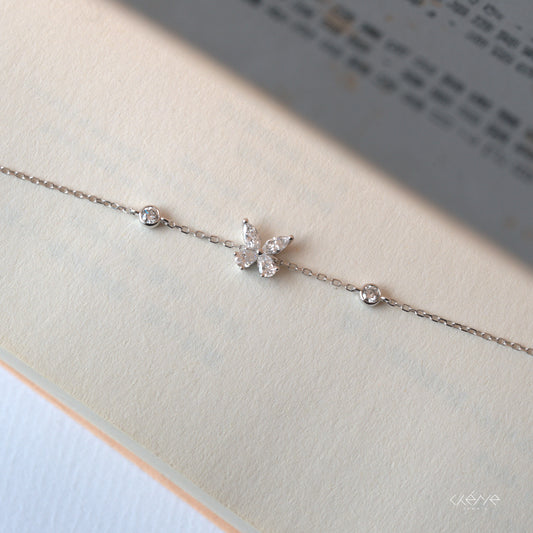 Lab Diamond Collection - Diamond Butterfly Bracelet