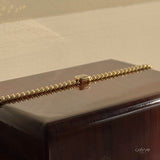 Lab Diamond Collection - Cuban Link with Emerald Cut Diamond Bracelet