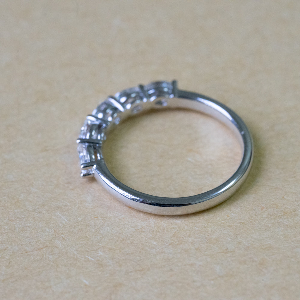Lab Diamond Collection - East West Oval Eternity Band