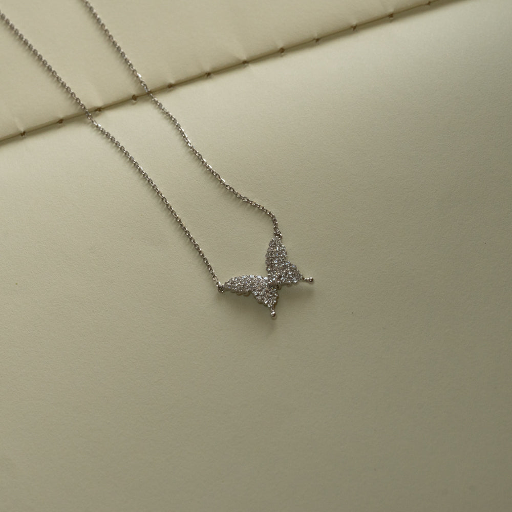 Butterfly Diamond Necklace