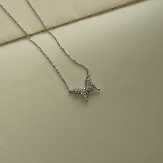 Butterfly Diamond Necklace